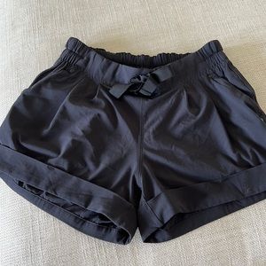 Cuffed lululemon shorts